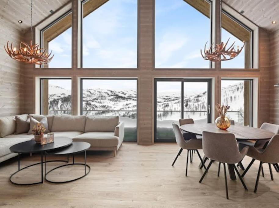 Flygende Utsiktshytte Med Magisk Utsikt Sogndal Extérieur photo