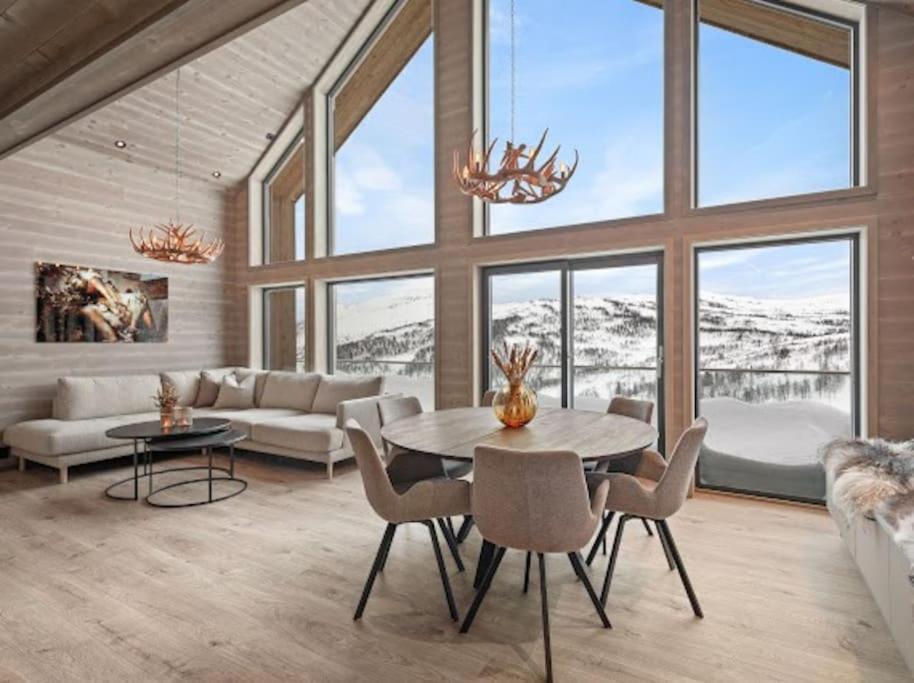 Flygende Utsiktshytte Med Magisk Utsikt Sogndal Extérieur photo